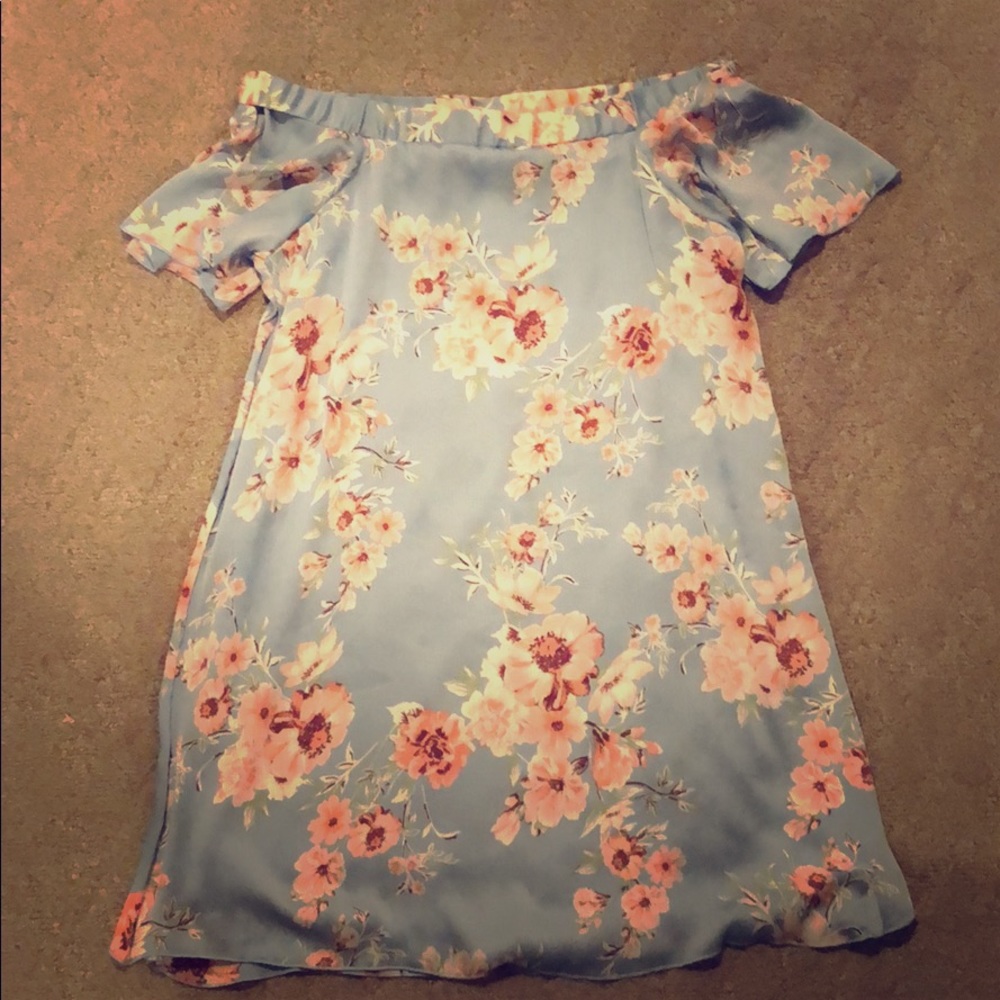 Off the shoulder dress